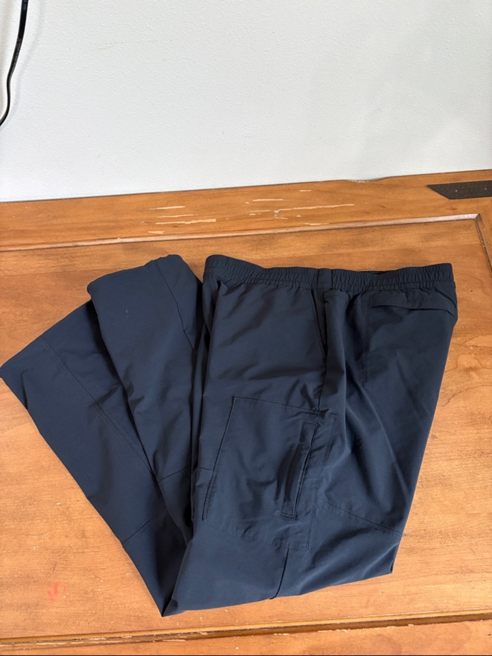Orvis Black Lined Cargo Performance Pants Size 12 - Picture 13 of 14